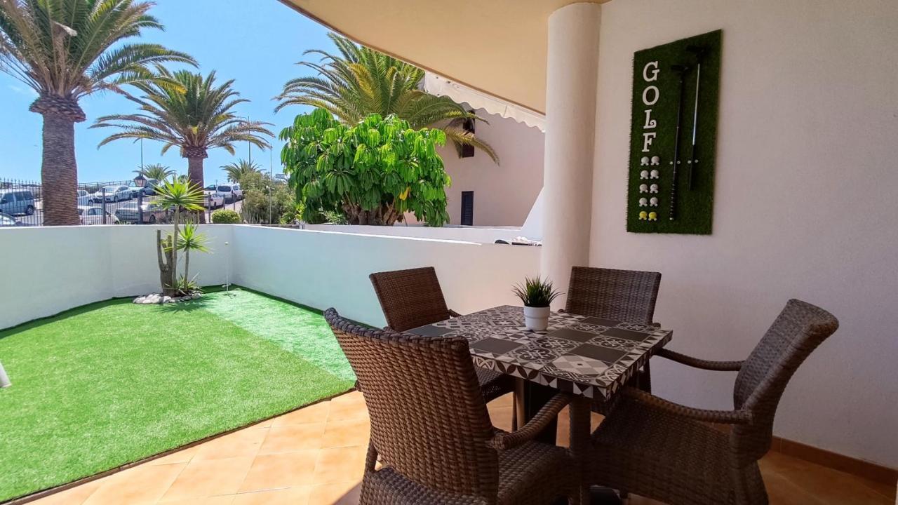 "Mini Golf Estudio" Terraza Privada Y Piscina San Miguel de Abona Exterior foto