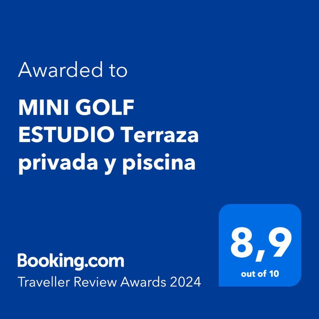 "Mini Golf Estudio" Terraza Privada Y Piscina San Miguel de Abona Exterior foto
